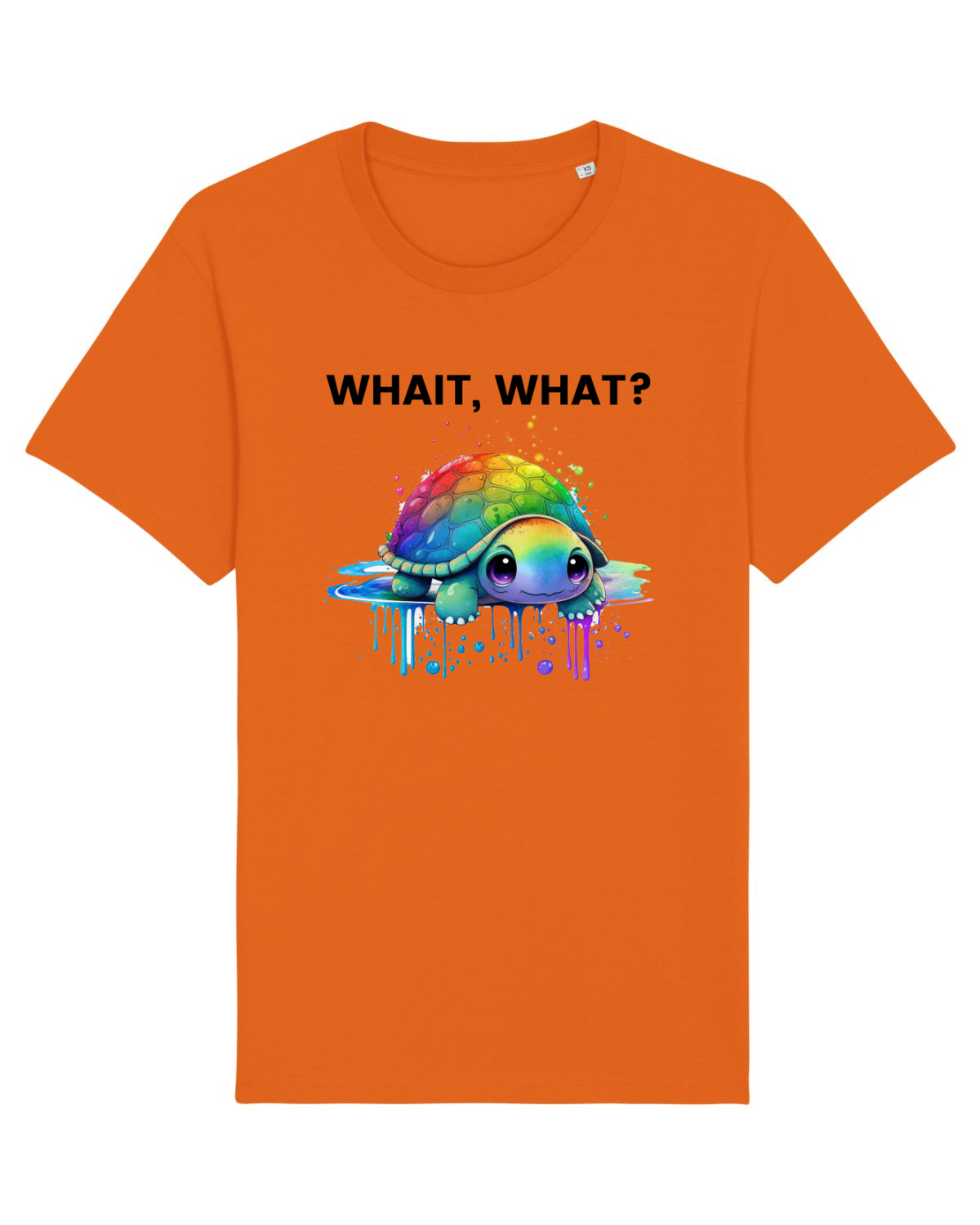 Tricou mânecă scurtă Unisex Rocker Bright Orange