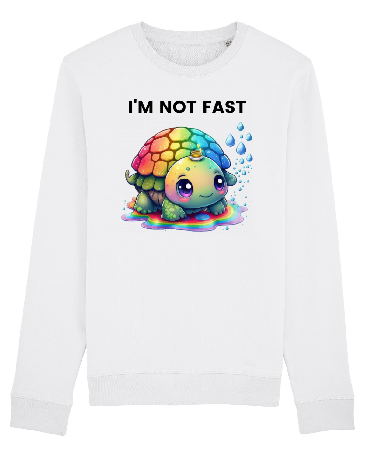 Bluză mânecă lungă Unisex Rise White