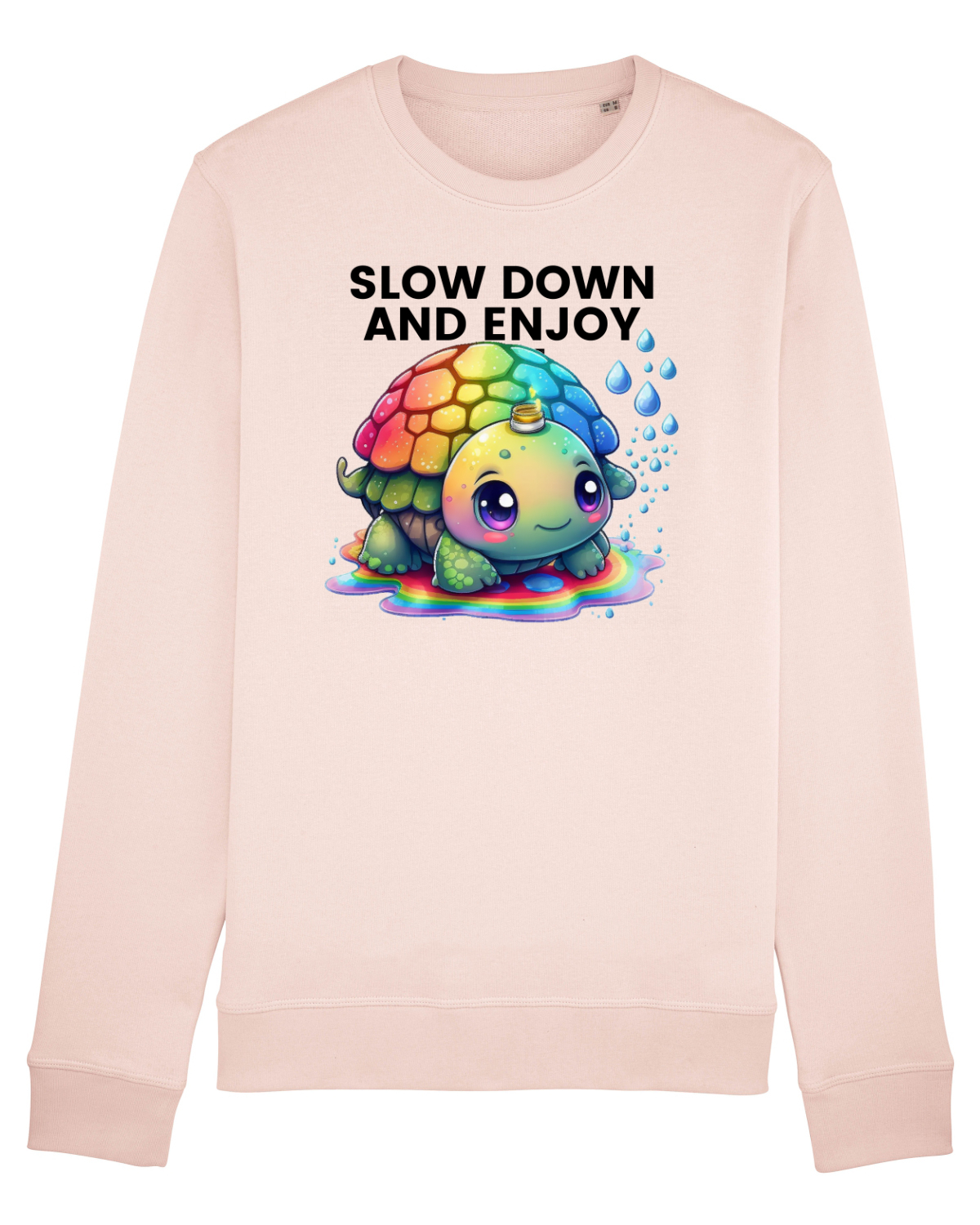 Bluză mânecă lungă Unisex Rise Candy Pink