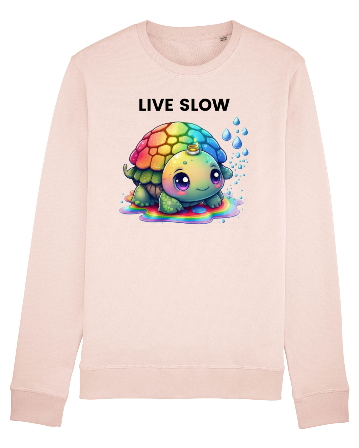 Bluză mânecă lungă Unisex Rise Candy Pink