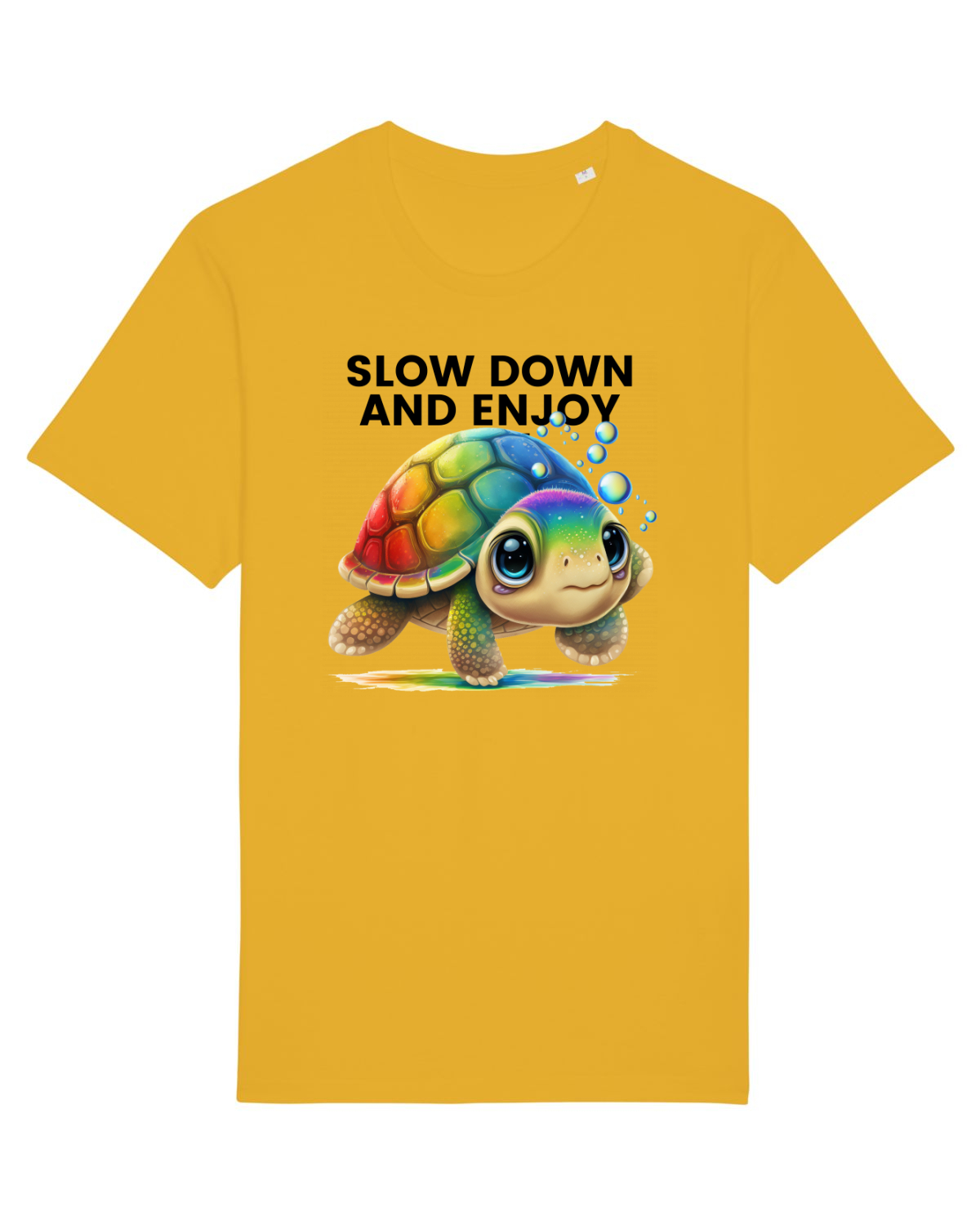 Tricou mânecă scurtă Unisex Rocker Spectra Yellow