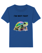 Broasca testoasa pictata in acuarela cu mesajul   I'm not fast Tricou mânecă scurtă  Copii Mini Creator
