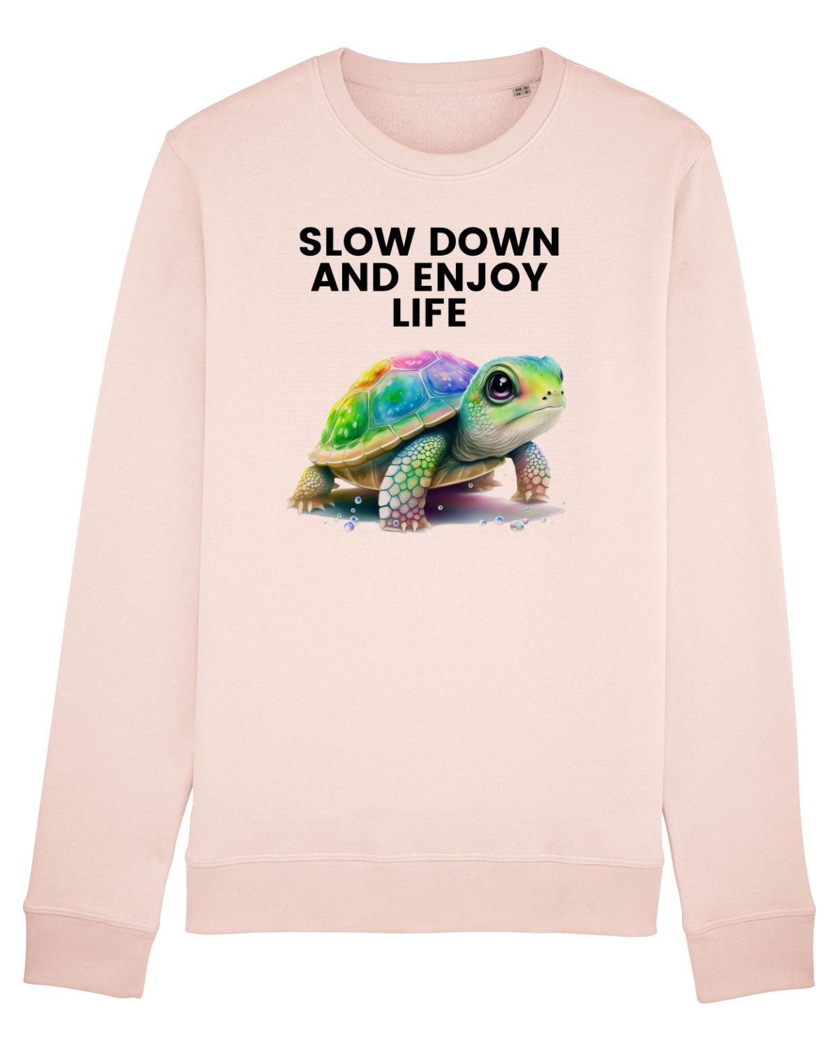 Bluză mânecă lungă Unisex Rise Candy Pink