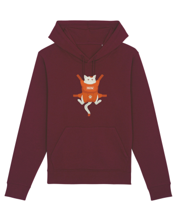 Cat backpack Burgundy