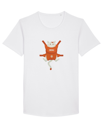 Cat backpack White