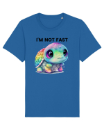 Broasca testoasa pictata in acuarela cu mesajul I'm not fast Tricou mânecă scurtă Unisex Rocker