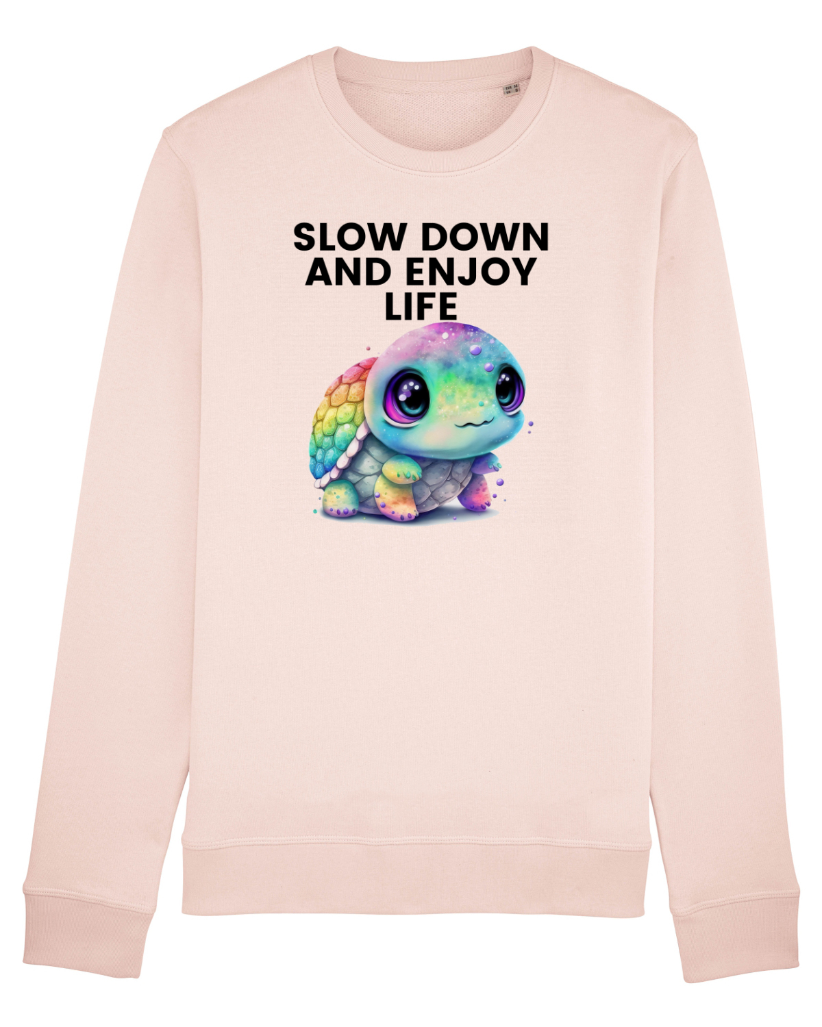 Bluză mânecă lungă Unisex Rise Candy Pink