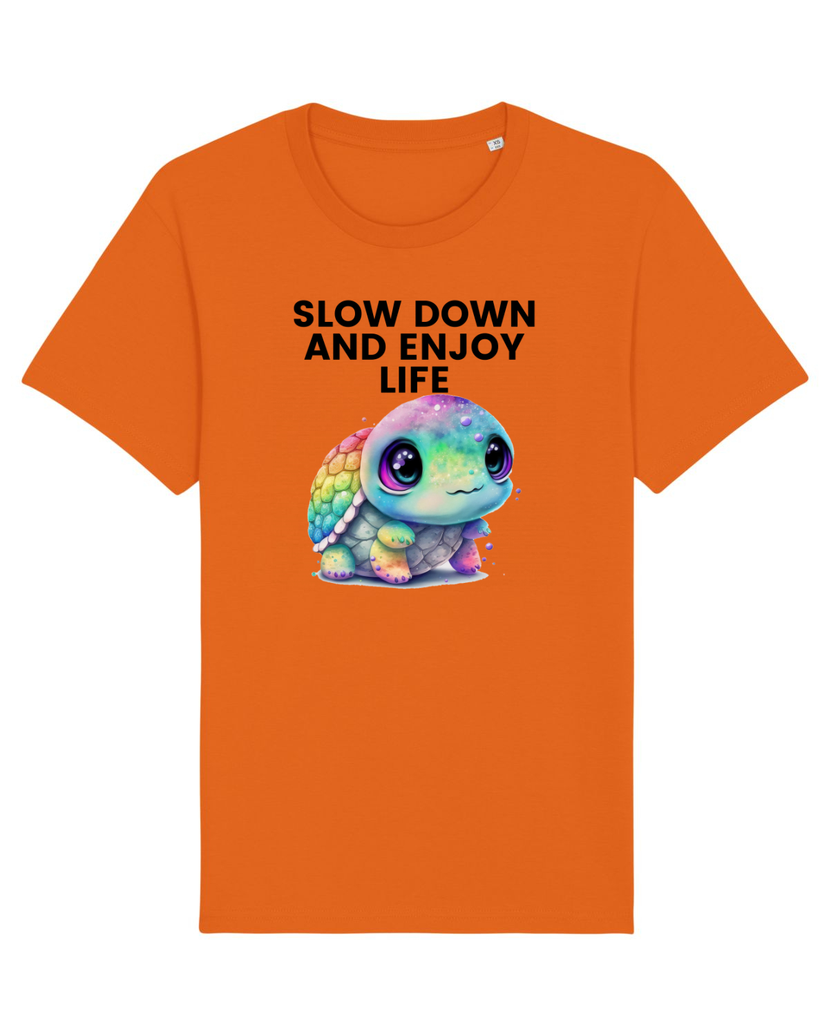 Tricou mânecă scurtă Unisex Rocker Bright Orange