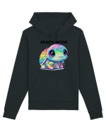 Broasca testoasa pictata in acuarela cu mesajul  Beach Mode Hanorac Unisex Drummer