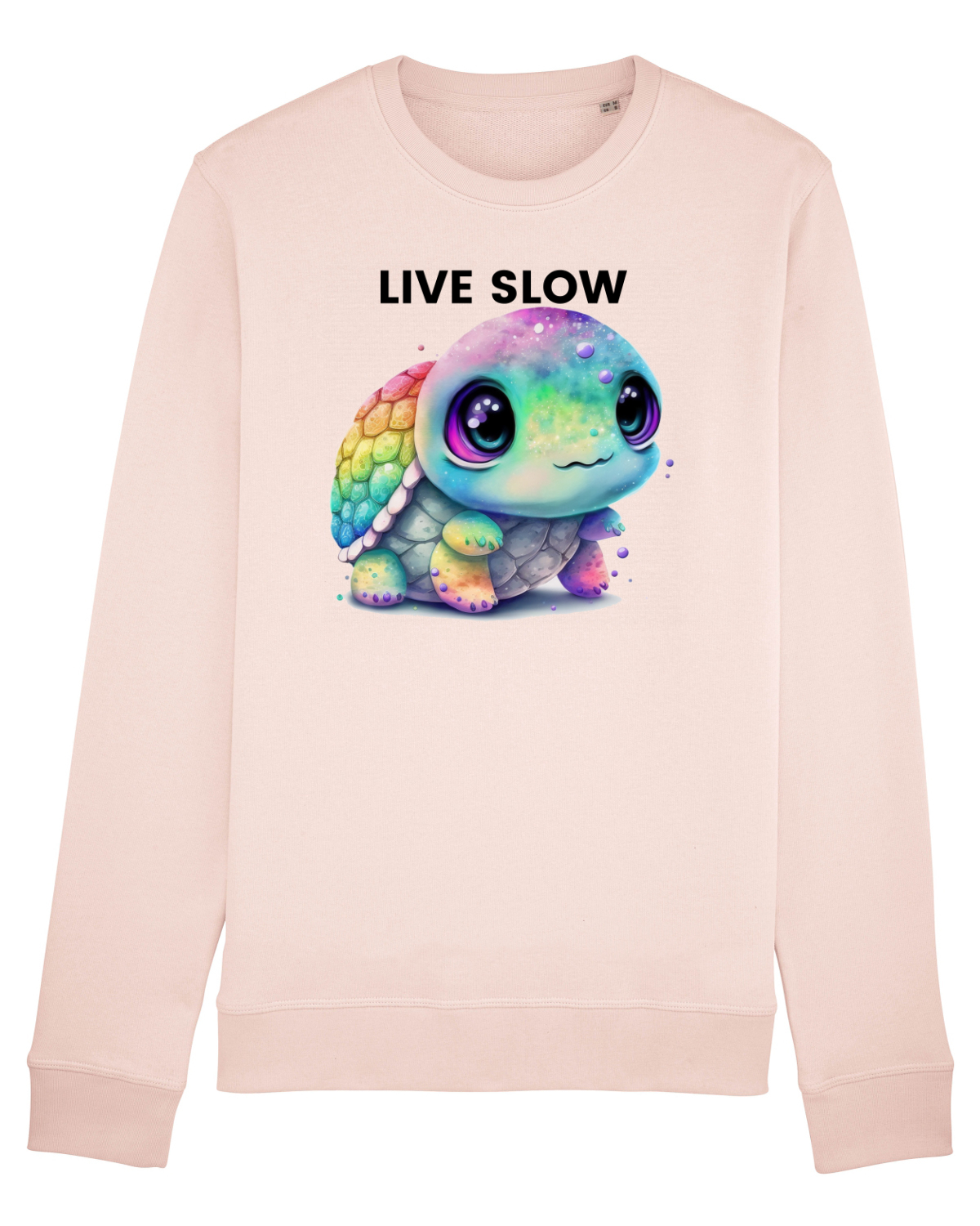 Bluză mânecă lungă Unisex Rise Candy Pink