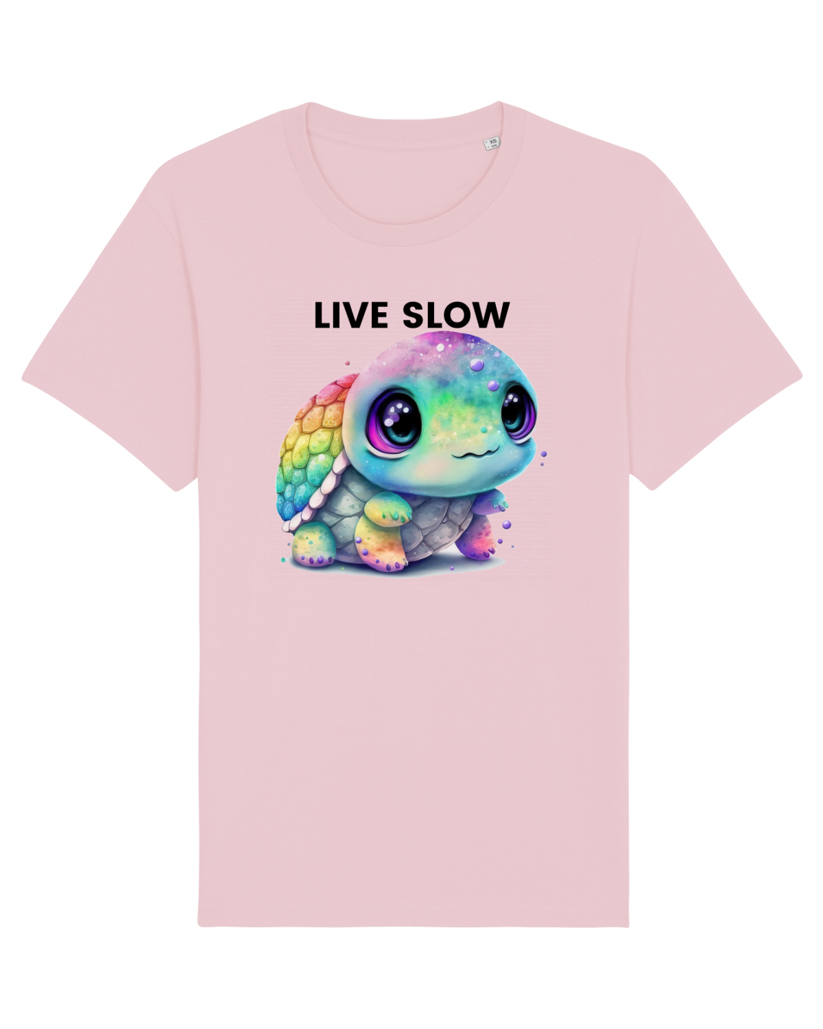 Tricou mânecă scurtă Unisex Rocker Cotton Pink