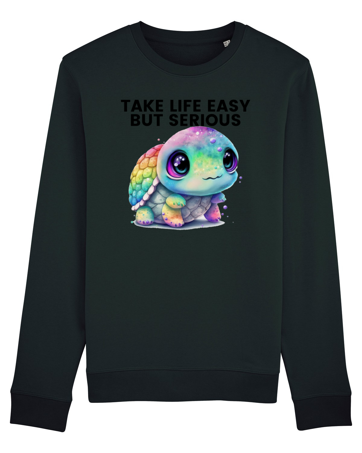 Bluză mânecă lungă Unisex Rise Black