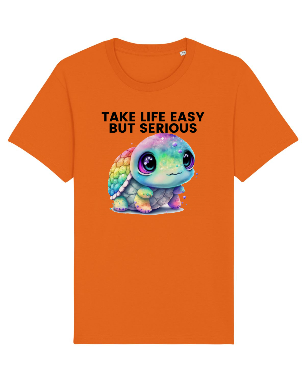 Tricou mânecă scurtă Unisex Rocker Bright Orange