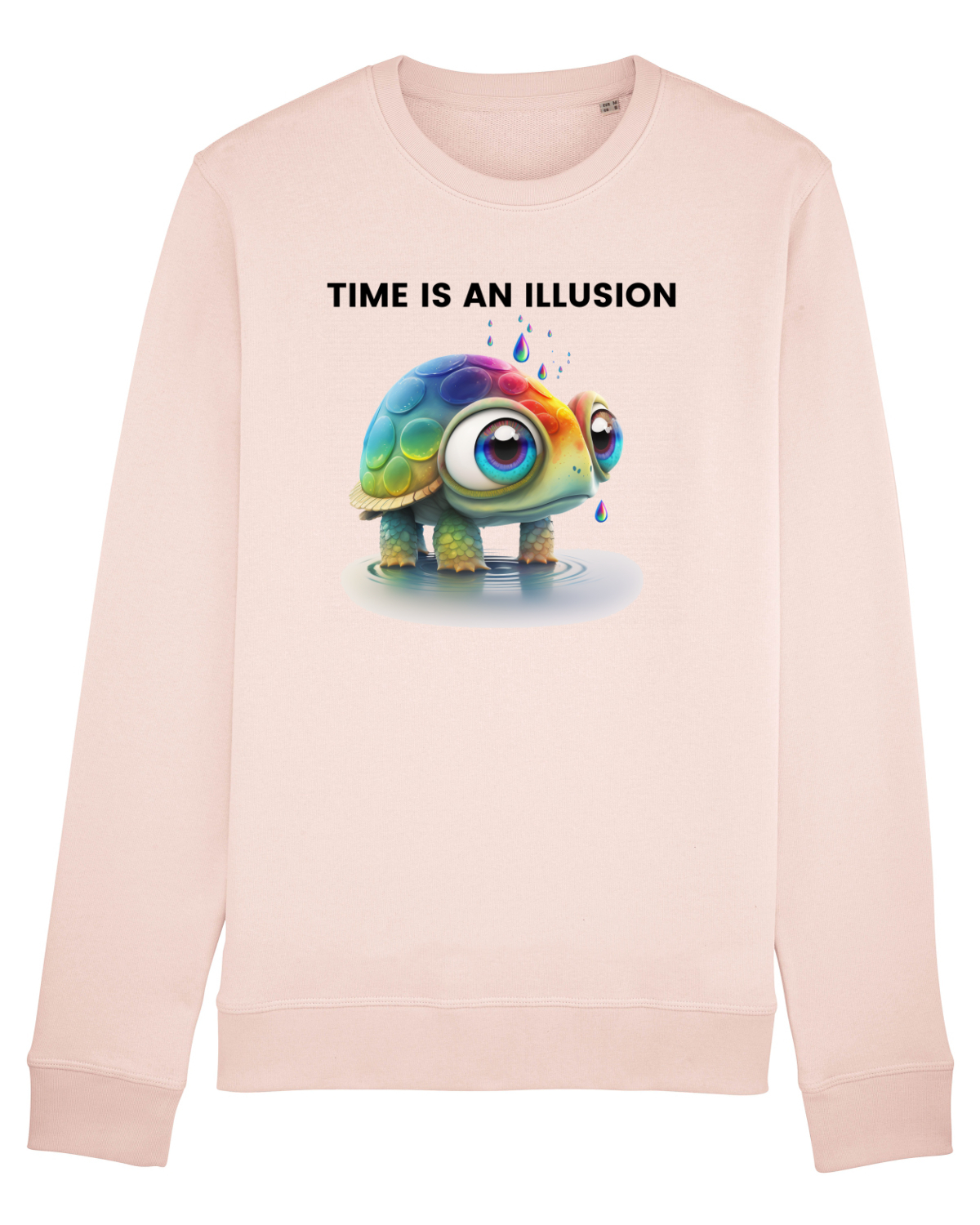 Bluză mânecă lungă Unisex Rise Candy Pink