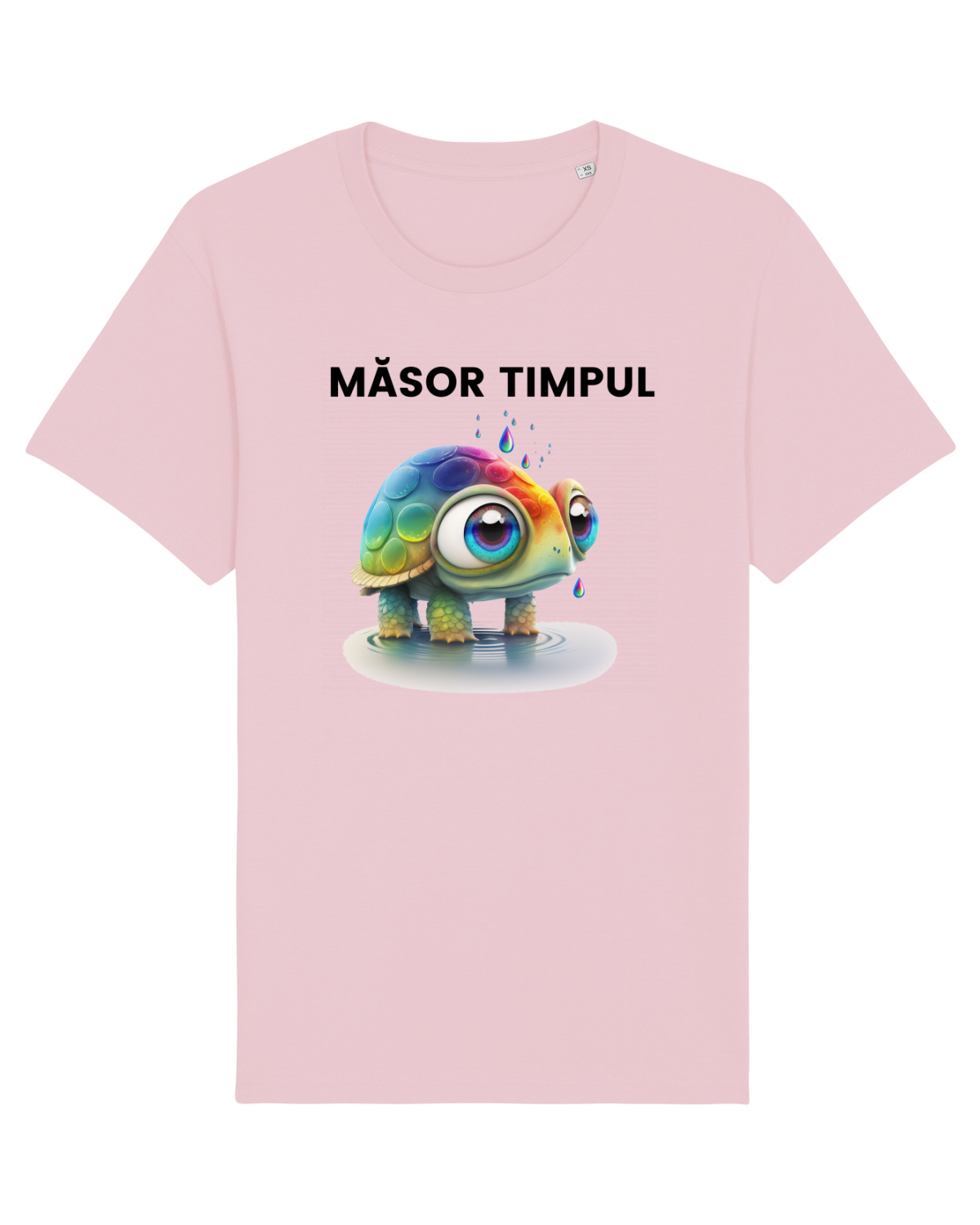 Tricou mânecă scurtă Unisex Rocker Cotton Pink