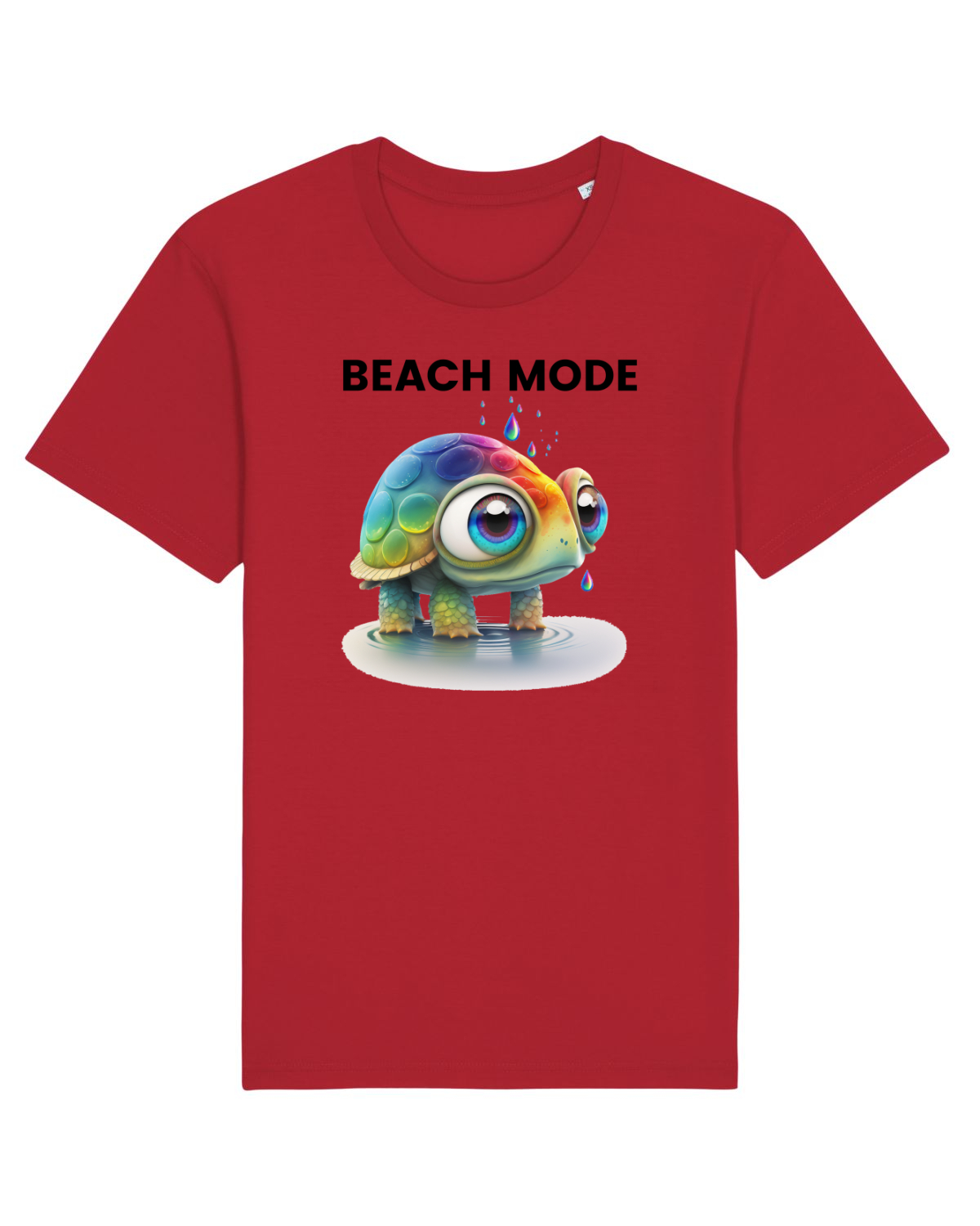 Tricou mânecă scurtă Unisex Rocker Red