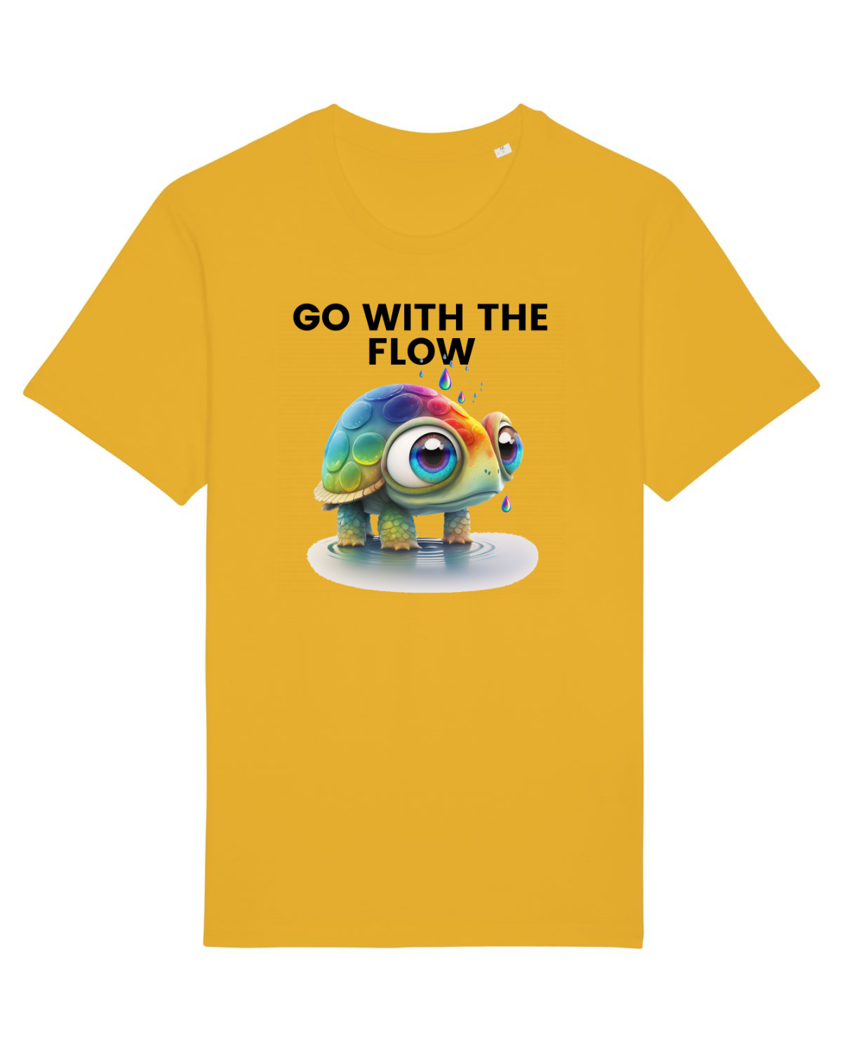 Tricou mânecă scurtă Unisex Rocker Spectra Yellow