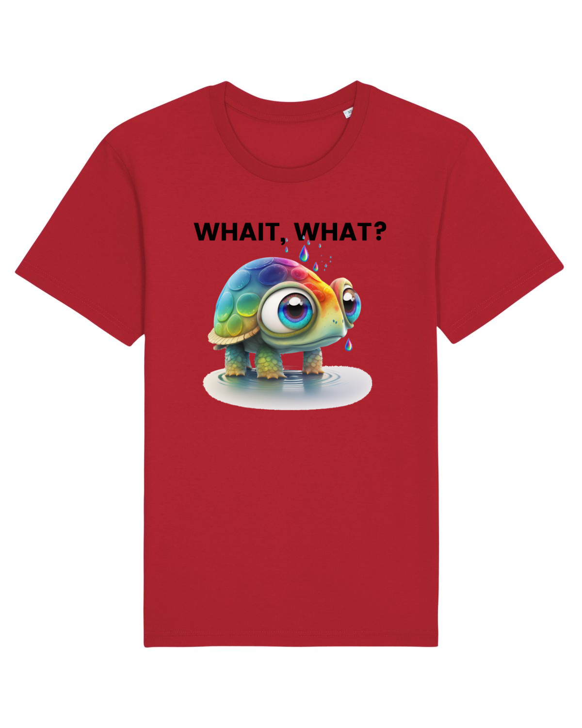 Tricou mânecă scurtă Unisex Rocker Red