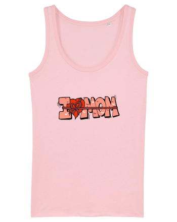 I love mom Cotton Pink