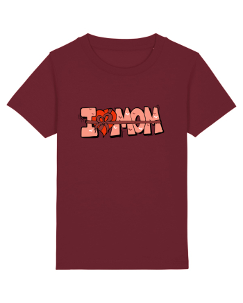 I love mom Burgundy