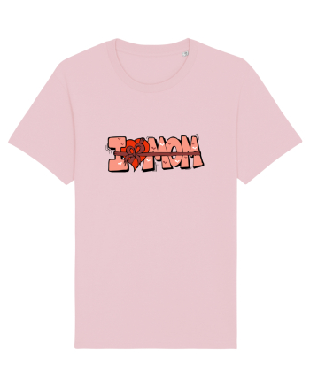 I love mom Cotton Pink