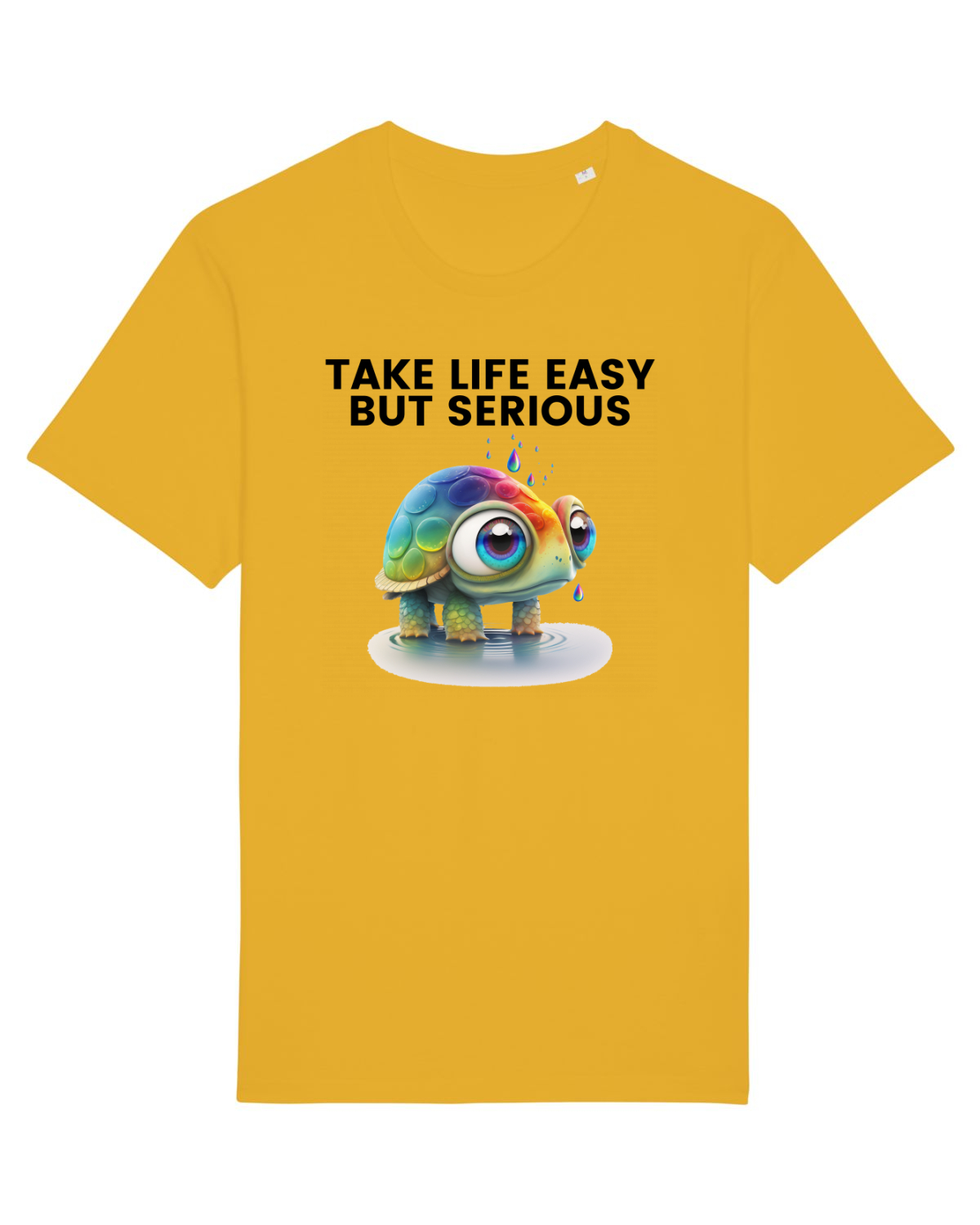 Tricou mânecă scurtă Unisex Rocker Spectra Yellow