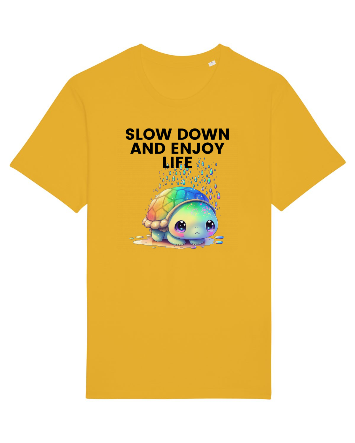 Tricou mânecă scurtă Unisex Rocker Spectra Yellow