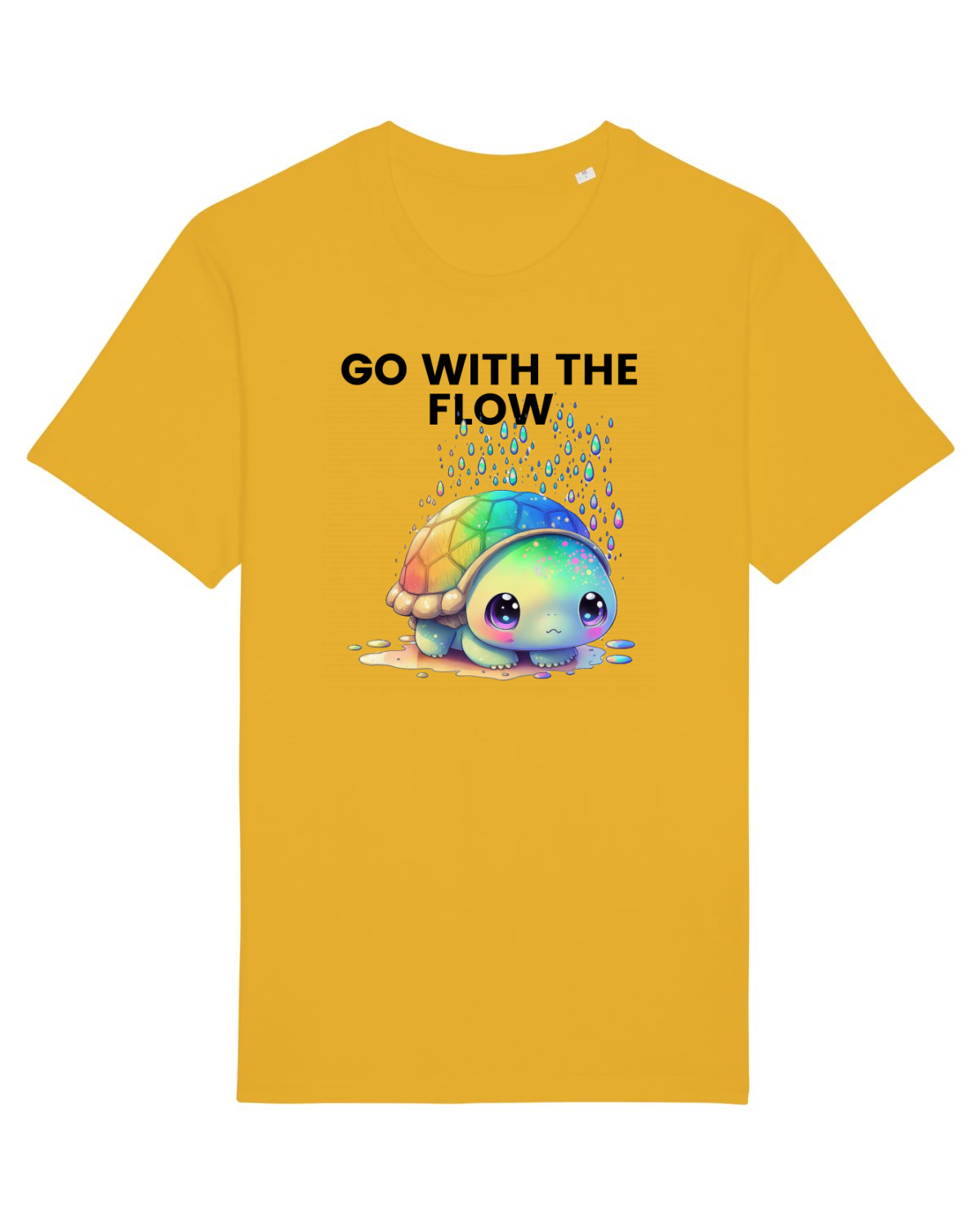 Tricou mânecă scurtă Unisex Rocker Spectra Yellow