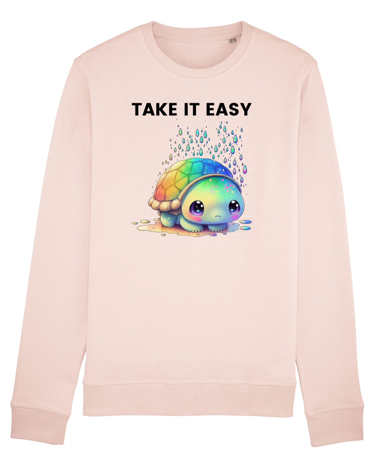 Bluză mânecă lungă Unisex Rise Candy Pink