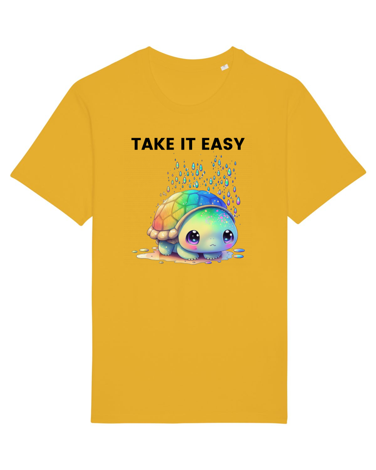 Tricou mânecă scurtă Unisex Rocker Spectra Yellow