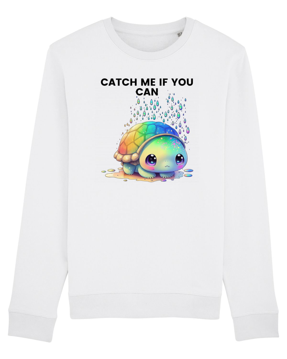 Bluză mânecă lungă Unisex Rise White