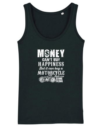 A motorcycle Black