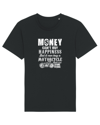 A motorcycle Black