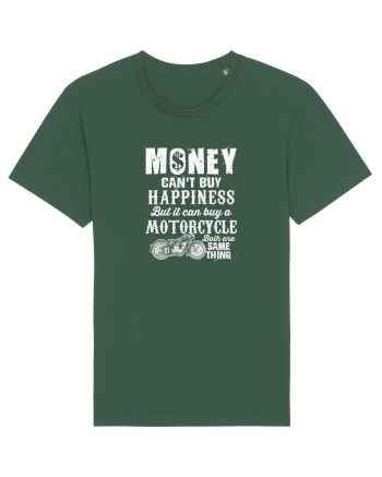 A motorcycle Bottle Green