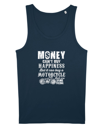 A motorcycle Navy