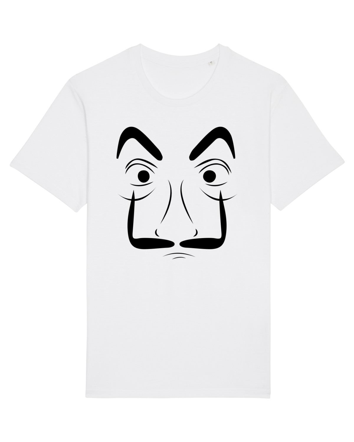 Tricou mânecă scurtă Unisex Rocker White