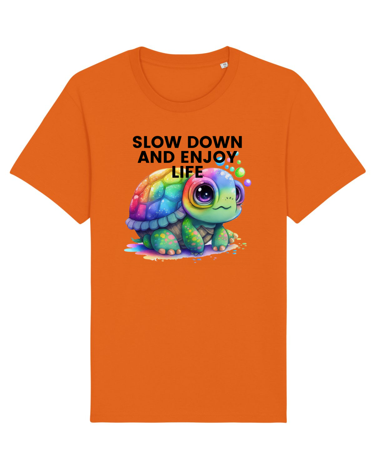 Tricou mânecă scurtă Unisex Rocker Bright Orange