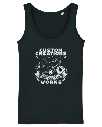 Custom Motorcycle Black