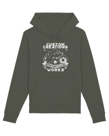 Custom Motorcycle Khaki