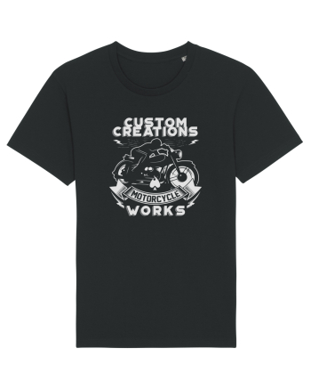 Custom Motorcycle Black