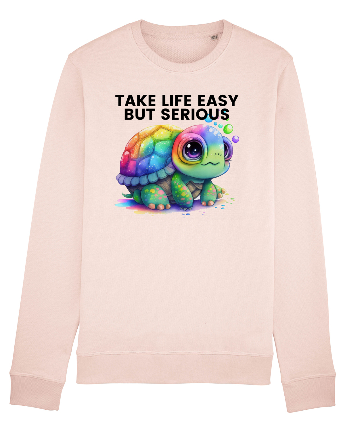 Bluză mânecă lungă Unisex Rise Candy Pink