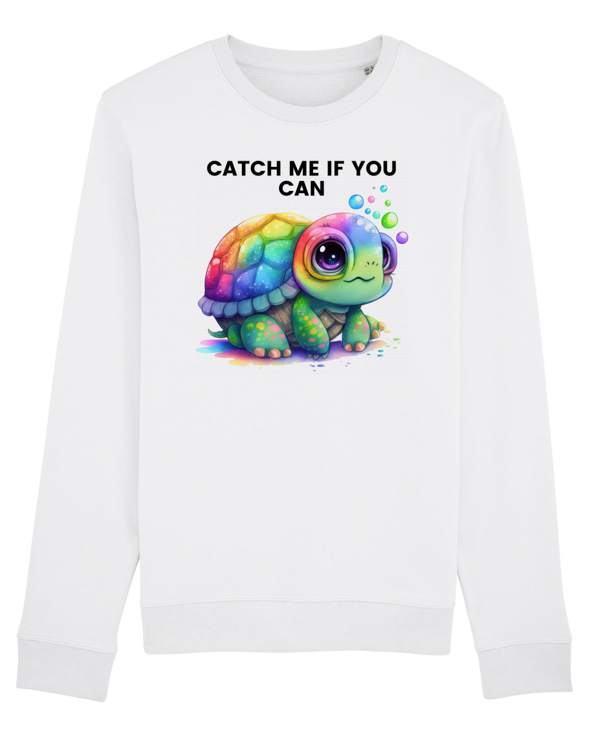 Bluză mânecă lungă Unisex Rise White