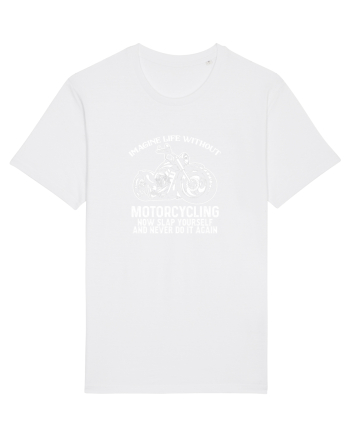 Motorcycling White