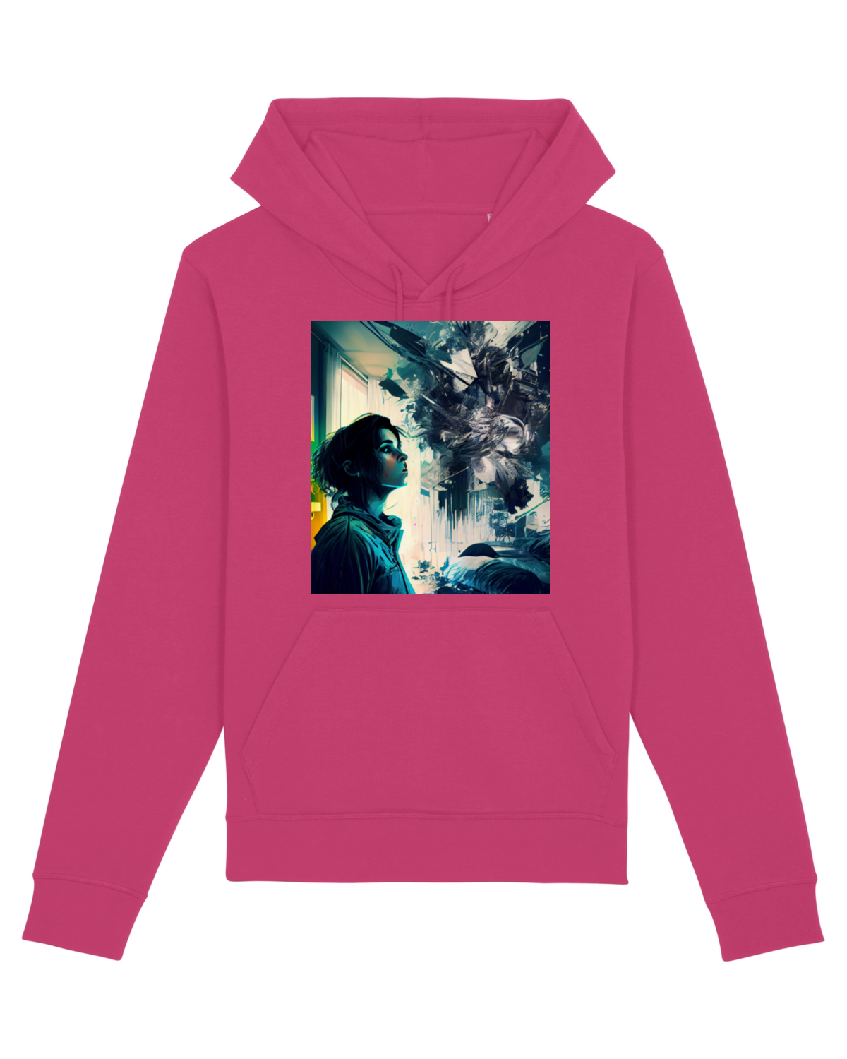 Hanorac Unisex Drummer Raspberry