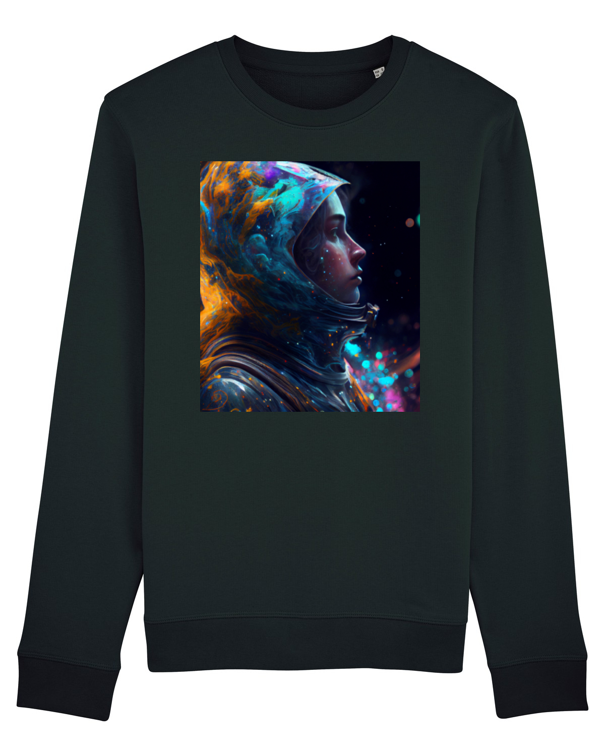 Bluză mânecă lungă Unisex Rise Black