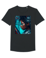 DIGITAL ART 56 Tricou mânecă scurtă guler larg Bărbat Skater