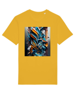 DIGITAL ART 59 Tricou mânecă scurtă Unisex Rocker
