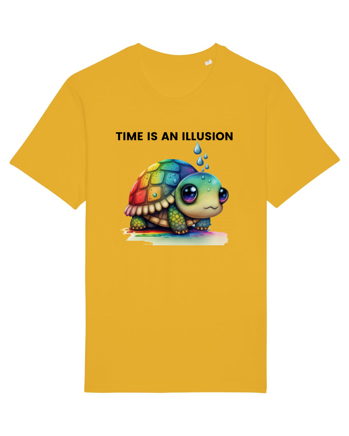 Tricou mânecă scurtă Unisex Rocker Spectra Yellow