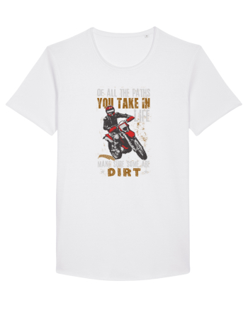 Dirt bike White