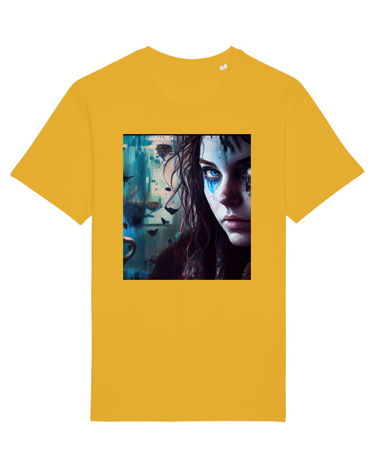 Tricou mânecă scurtă Unisex Rocker Spectra Yellow